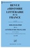 Eric Férey - Revue d'histoire littéraire de la France Hors-série 2009 : Bibliographie de la littérature française (XVIe-XIXe siècles) - Année 2008.