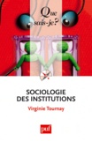 Virginie Tournay - Sociologie des institutions.