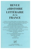 Pierre-Louis Rey - Revue d'histoire littéraire de la France N° 4, Octobre 2011 : .