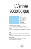 Francis Affergan et Erwan Dianteill - L'Année sociologique N° 62-1, 2012 : Sociologie et anthropologie - Convergences, croisements et dissonances.