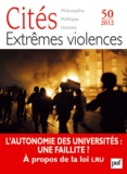 François Rastier et Marwan Mohammed - Cités N° 50/2012 : Extrêmes violences.