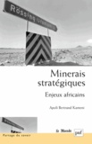 Apoli Bertrand Kameni - Minerais stratégiques - Enjeux africains.