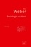 Max Weber - Sociologie du droit.