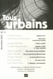Frédéric Bonnet - Tous urbains N° 3, Novembre 2013 : .