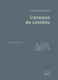 Laurence Bardin - L'analyse de contenu.