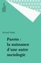 Bernard Valade - Pareto, la naissance d'une autre sociologie.