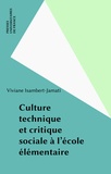  XXX - Culture technique critique sociale.