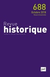 Claude Gauvard et Jean-François Sirinelli - Revue historique N° 688, octobre 2018 : .