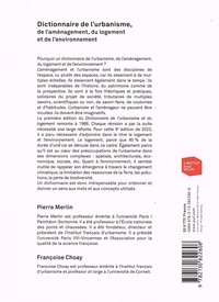 Dictionnaire de l'urbanisme, de l'aménagement, du logement et de l'environnement