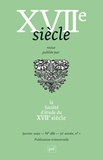 Charles-Olivier Stiker-Métral - XVIIe siècle N° 286, février 2020 : Lucien et la satire en prose au XVIIe siècle.