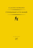 Claude Romano - L'événement et le monde.