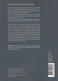 Littérature française du Moyen Âge 3e édition actualisée