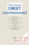  PUF - Revue française de Droit constitutionnel N° 128, décembre 2021 : .