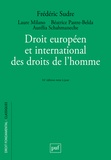 Frédéric Sudre - Droit européen et international des droits de l'homme.