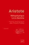  Aristote - Metaphysique - Livre gamma.