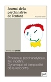 Nicolas Bréon - Journal de la psychanalyse de l'enfant Volume 13 N° 1/2023 : Processus psychanalytique, fini, indéfini - Dynamique et temporalité de la rencontre.