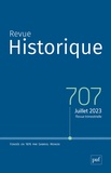 Nicolas Bréon - Revue historique N° 707, juillet 2023 : .