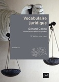 Gérard Cornu - Vocabulaire juridique.