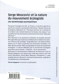 Serge Moscovici et la nature du mouvement écologiste. Une épistémologie psychopolitique