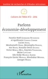  IREA - Cahiers de l'IREA N° 2/2016 : Parlons économie-développement.