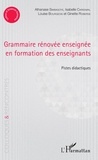 Athanase Simbagoye et Isabelle Carignan - Grammaire rénovée enseignée en formation des enseignants - Pistes didactiques.