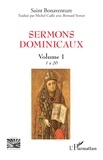 Bonaventure Saint - Sermons dominicaux - 1 Volume 1.