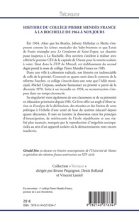 Histoire du collège Pierre Mendès France à la Rochelle de 1964 à nos jours. Une histoire de la priorité