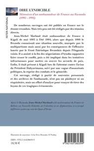 Dire l'indicible. Mémoires d'un ambassadeur de France au Rwanda (1993-1994)