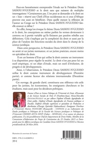Le président Denis Sassou-N'Guesso et le droit. Essai d'une réflexion théorique