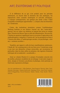 Politica Hermetica N° 36/2022 Art, ésotérisme et politique