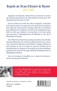 Regards sur 50 ans d'histoire de Mayotte. 1972-2022