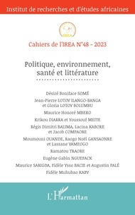 Alexis Clotaire Némoiby Bassole - Politique, environnement, santé et littérature - 48.