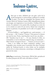 Toulouse-Lautrec, une vie. Biographie