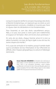 Les droits fondamentaux à la croisée des chemins. Esquisse d'une étude critique sur la difficile conformité entre théorie et effectivité