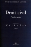Yvaine Buffelan-Lanore - Droit Civil. Methodes, 3eme Edition.