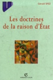 Gérald Sfez - Les Doctrines De La Raison D'Etat.