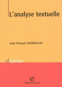 Jean-François Jeandillou - L'analyse textuelle.