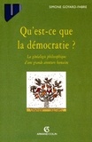 Simone Goyard-Fabre - Qu'est-ce que la démocratie? - La généalogie philosophique d'une grande aventure humaine.