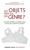 Elisabeth Anstett et Marie-Luce Gélard - Les objets ont-ils un genre ? - Culture matérielle et production sociale des identités sexuées.