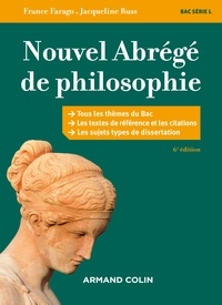France Farago et Jacqueline Russ - Nouvel Abrégé de philosophie, Série L.