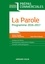 France Farago et Étienne Akamatsu - La Parole - Prépas commerciales - Programme 2016-2017.
