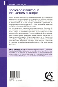 Sociologie politique de l'action publique 3e édition revue et augmentée