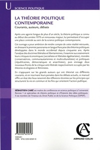 La théorie politique contemporaine. Courants, auteurs, débats