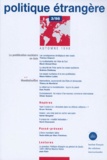  Collectif - Politique Etrangere Numero 3 Automne 1998 : La Proliferation Nucleaire En Asie. Mondialisation.