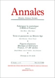 Armand Colin - Annales Histoire, Sciences Sociales n° 2 Mars-Avril 2000.