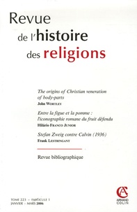 John Wortley - Revue de l'histoire des religions Tome 223 janvier-mar : .