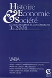 Naïma Ghermani et Paul Delsalle - Histoire, Economie & Société N° 1/2006 : .