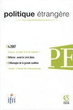 Etienne de Durand et Louis Gautier - Politique étrangère N° 4, Hiver 2007 : Défense : avant le Livre blanc.