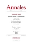 Antoine Lilti - Annales Histoire, Sciences Sociales N° 3, mai 2010 : Histoire du travail.