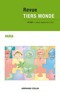 Bruno Jetin et Raphaël Gutmann - Revue Tiers Monde N° 207, Juillet-sept : Varia.